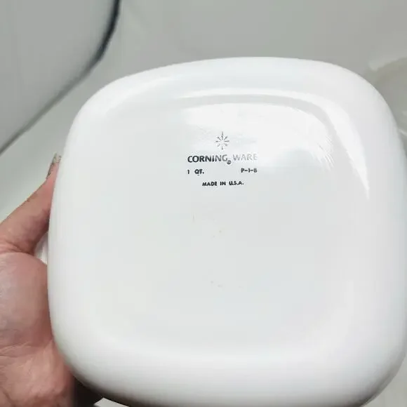 Vintage Corning Ware Casserole Baking Dishes x 3 Blue Cornflower (H4) 6 Pc USA - Picture 12 of 14